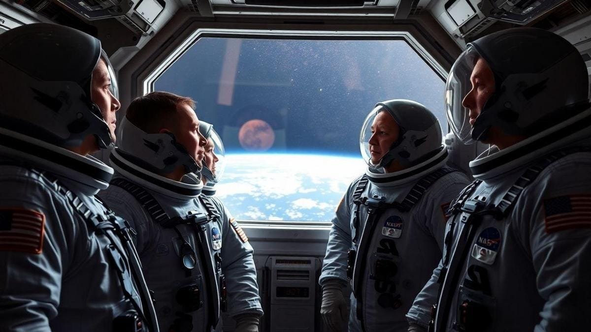 astronautas-da-nasa-no-espaco-defenderao-missao-depois-de-polemica-politica-na-terra